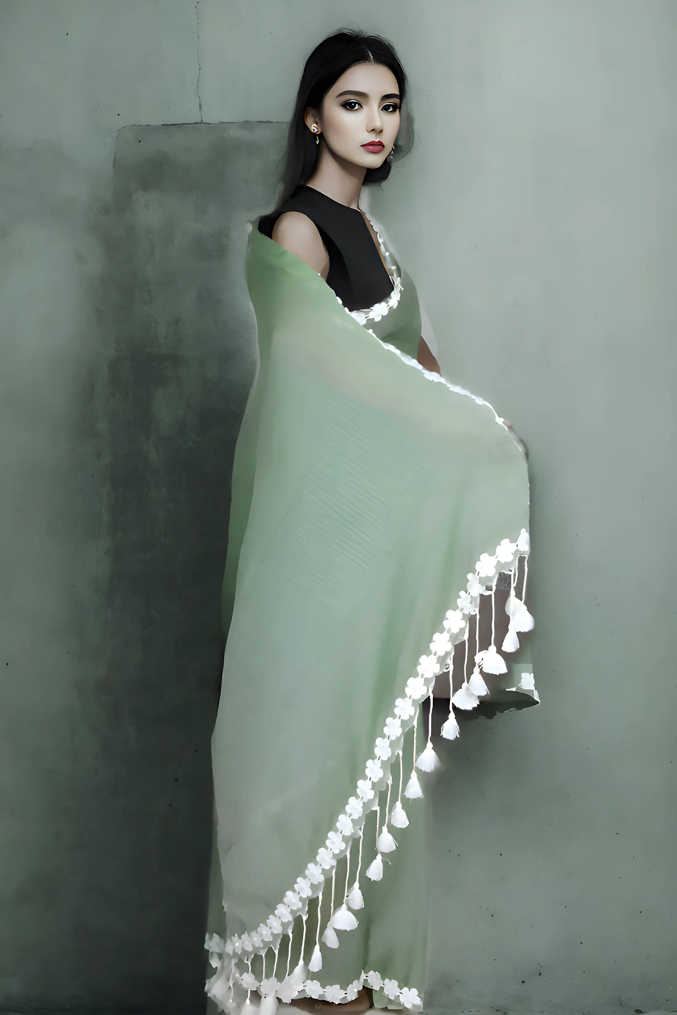DEW DREAMS | Mul Cotton | Indidha Saree