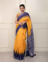 Bina Textile BGP Saree DIAMOND DRAPE | Cotton | Indidha Saree