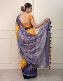 Bina Textile BGP Saree DIAMOND DRAPE | Cotton | Indidha Saree