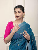 DROPLET | Linen | Indidha Saree