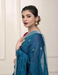 DROPLET | Linen | Indidha Saree