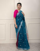 DROPLET | Linen | Indidha Saree