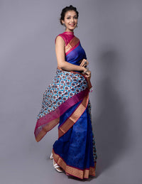 Bina Textile BGP Saree ETERNAL | Mulberry Silk | Indidha Saree