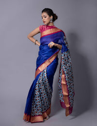 Bina Textile BGP Saree ETERNAL | Mulberry Silk | Indidha Saree