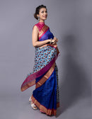 Bina Textile BGP Saree ETERNAL | Mulberry Silk | Indidha Saree