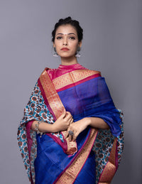Bina Textile BGP Saree ETERNAL | Mulberry Silk | Indidha Saree