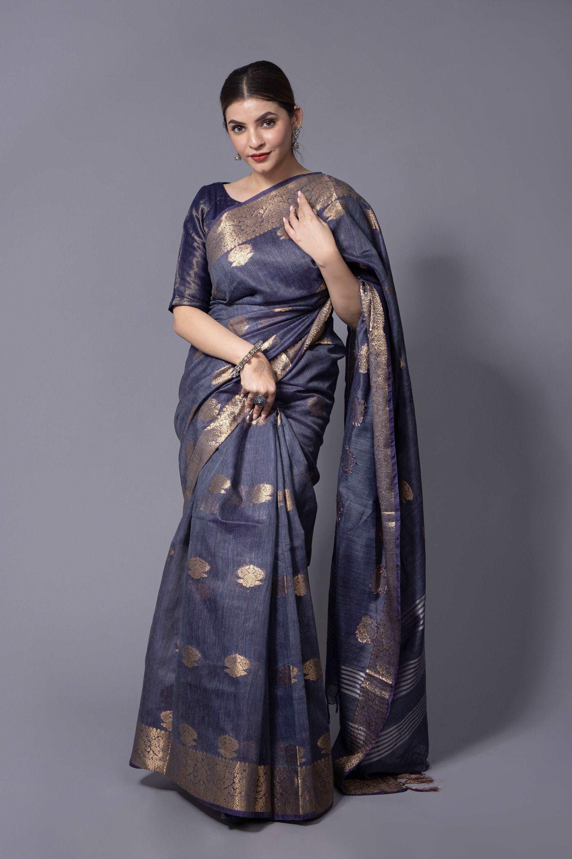 Shekhar Silk BGP Saree FREE FALL | Jacquard | Indidha Saree