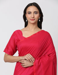 Suman SantiPur Saree FUCHSIA FIESTA | Cotton | Indidha Saree