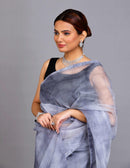 GAGAN CHUMBI | Organza | Indidha Saree