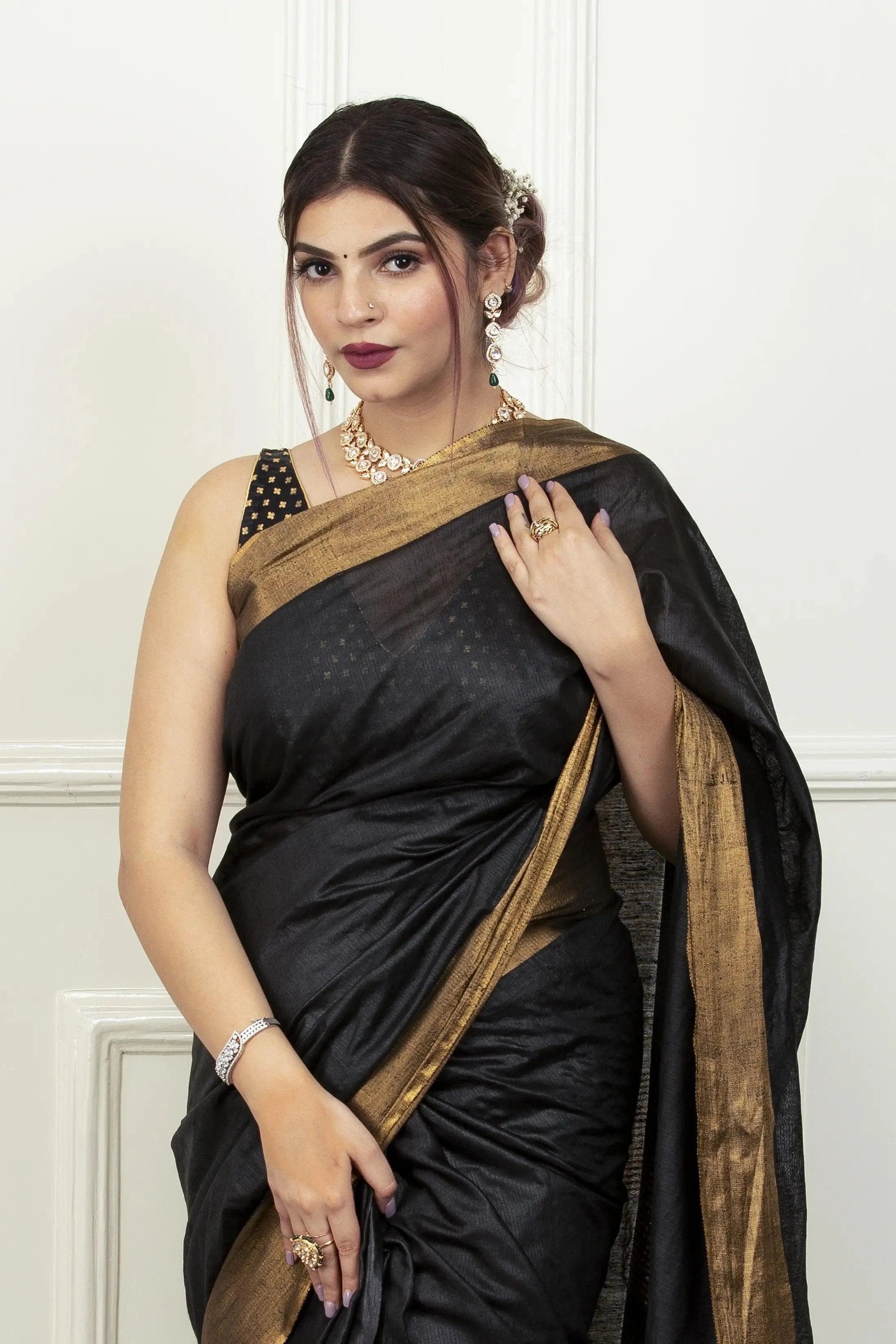 Surbhi Silk Fab, BGP Saree GOLDEN NIGHT | Kota Silk | Indidha Saree