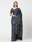 Kutch Saree INFINITE SYMPHONY  | Modal Silk | Ajrakh Print | Indidha Saree