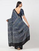 Kutch Saree INFINITE SYMPHONY  | Modal Silk | Ajrakh Print | Indidha Saree