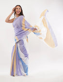 Suman SantiPur Saree IVORY ILLUSION | Pure Cotton | Indidha Saree