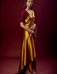 KANOK | Pure Chanderi Tissue Silk | Indidha Saree