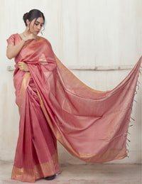 Bina Textile Saree MAHI | Muga Silk | Indidha Saree