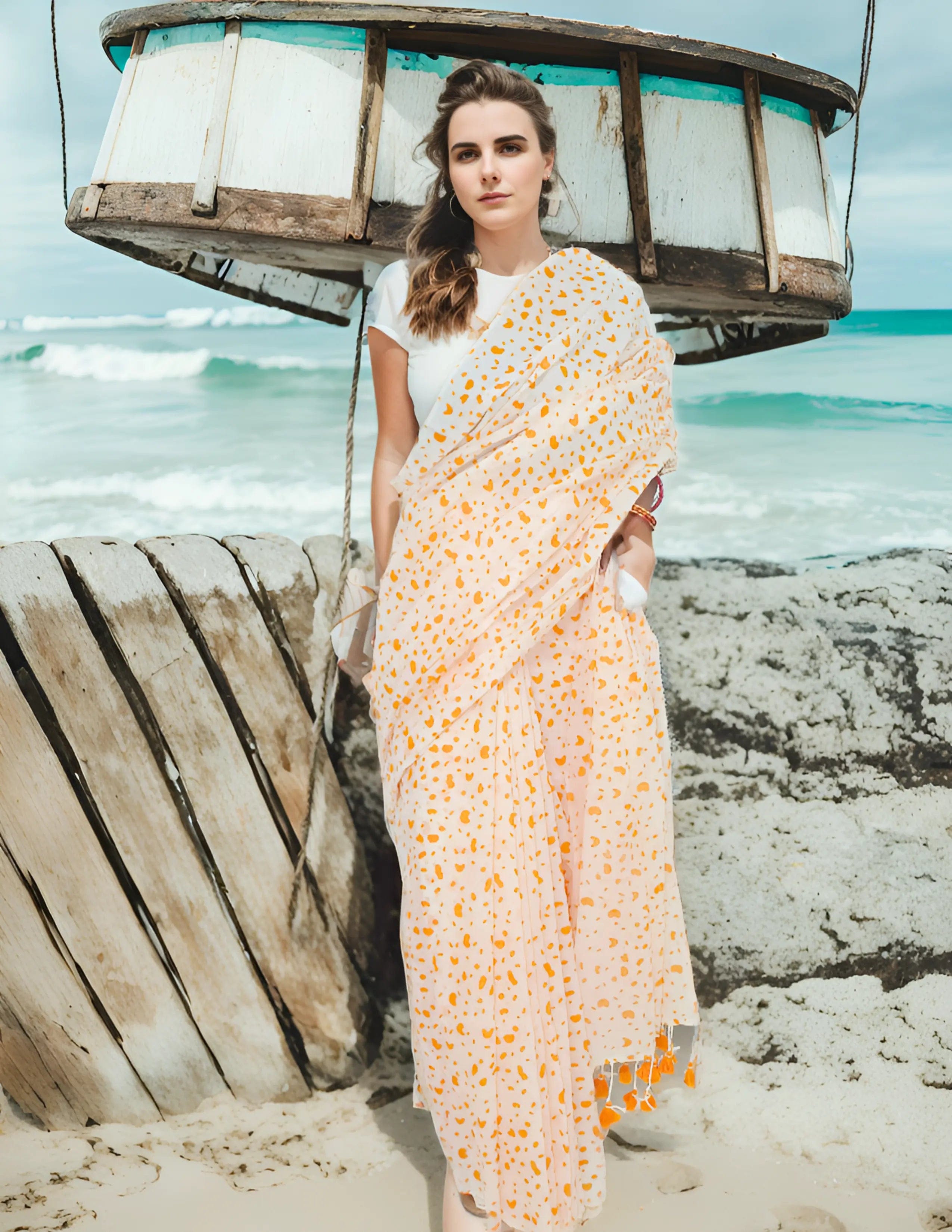 MAHUA | Mul Cotton | Indidha Saree