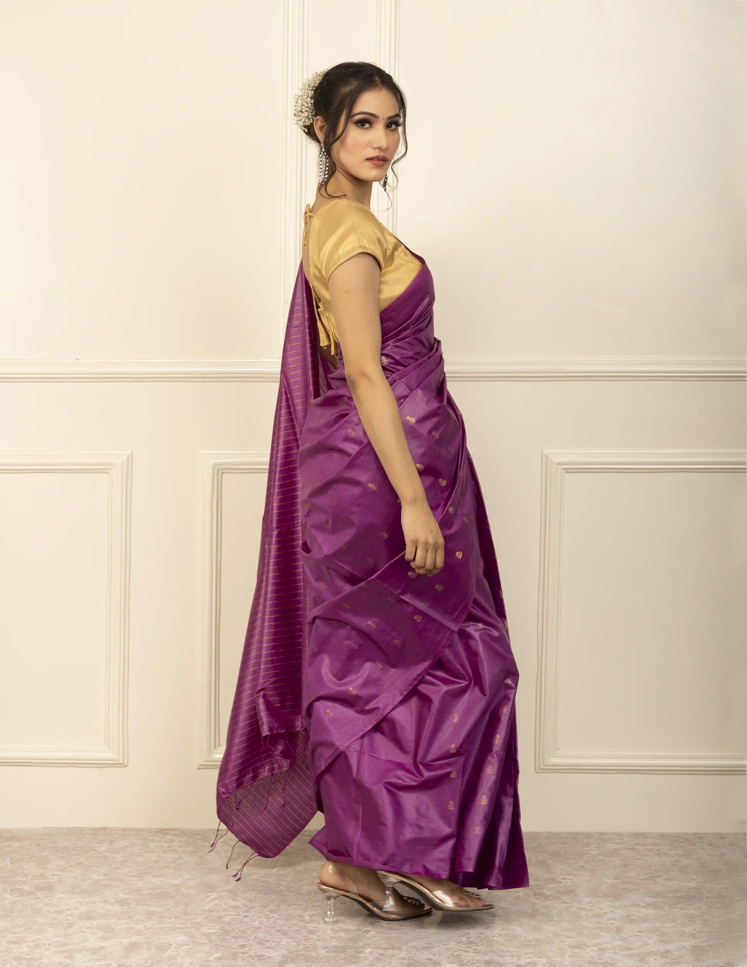 Surbhi Silk Fab, BGP Saree MAIRA | Kota Viscose Zari Buta | Indidha Saree