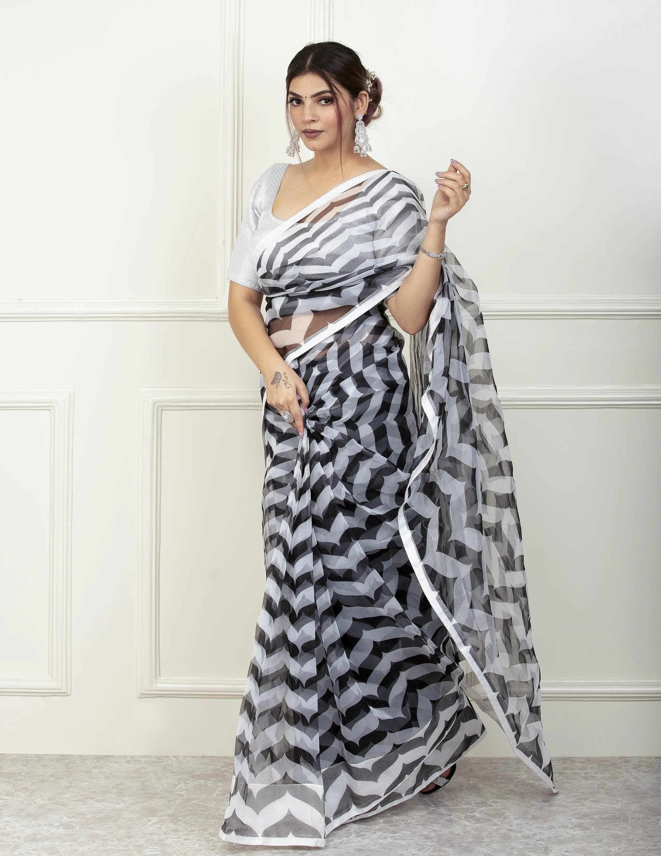 MAZE | Organza | Indidha Saree Saree