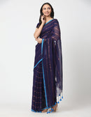 Suman SantiPur Saree MEGH | Mul Cotton | Indidha Saree