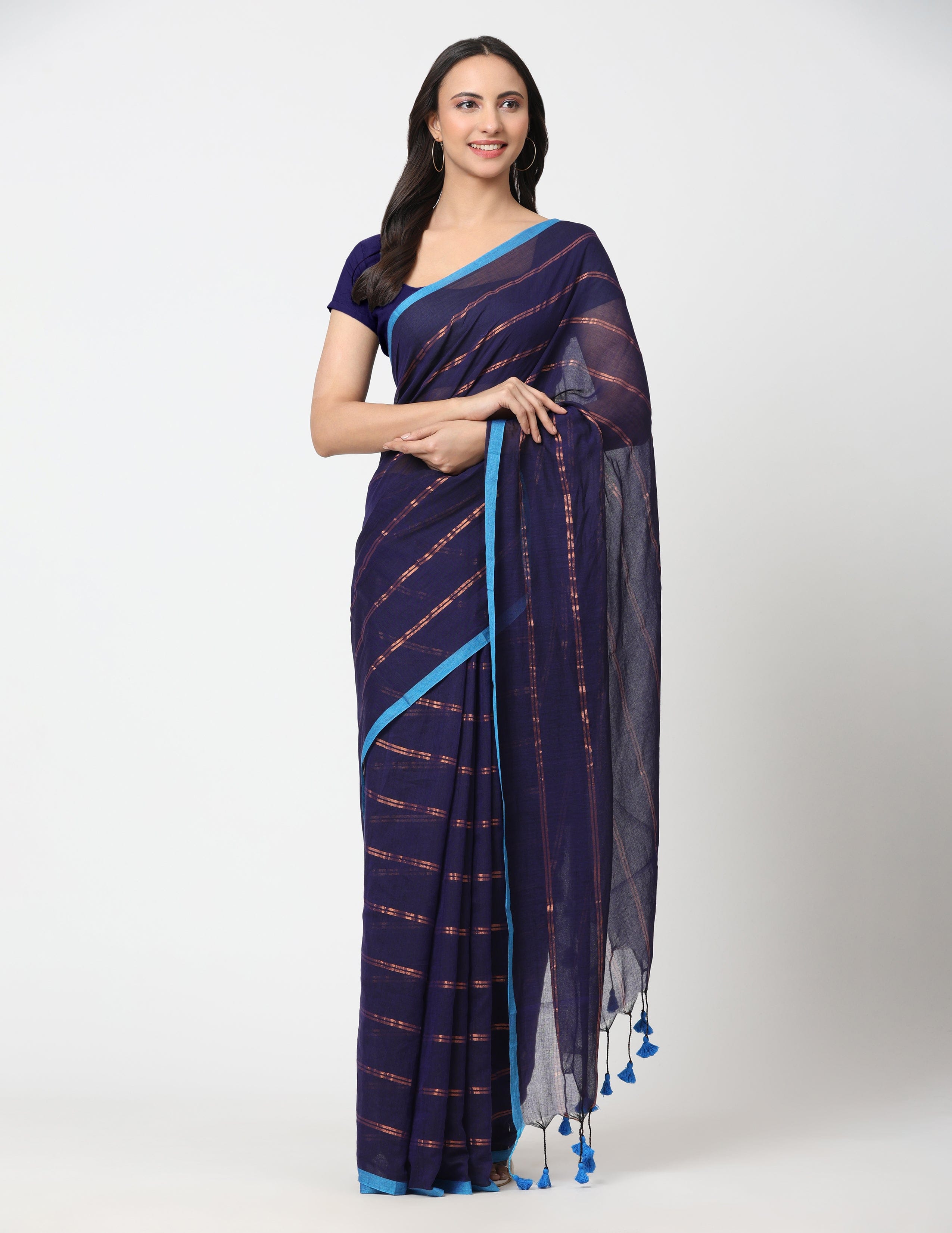 MEGH | Mul Cotton | Indidha Saree