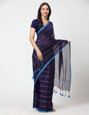 Suman SantiPur Saree MEGH | Mul Cotton | Indidha Saree