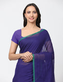 Suman SantiPur Saree MIDNIGHT ELEGANCE | Mul Cotton | Indidha Saree