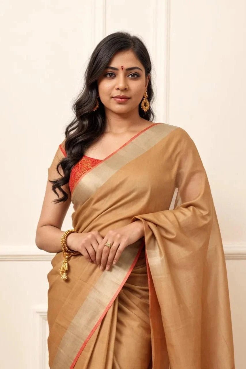MOMITA | Linen | Indidha Saree