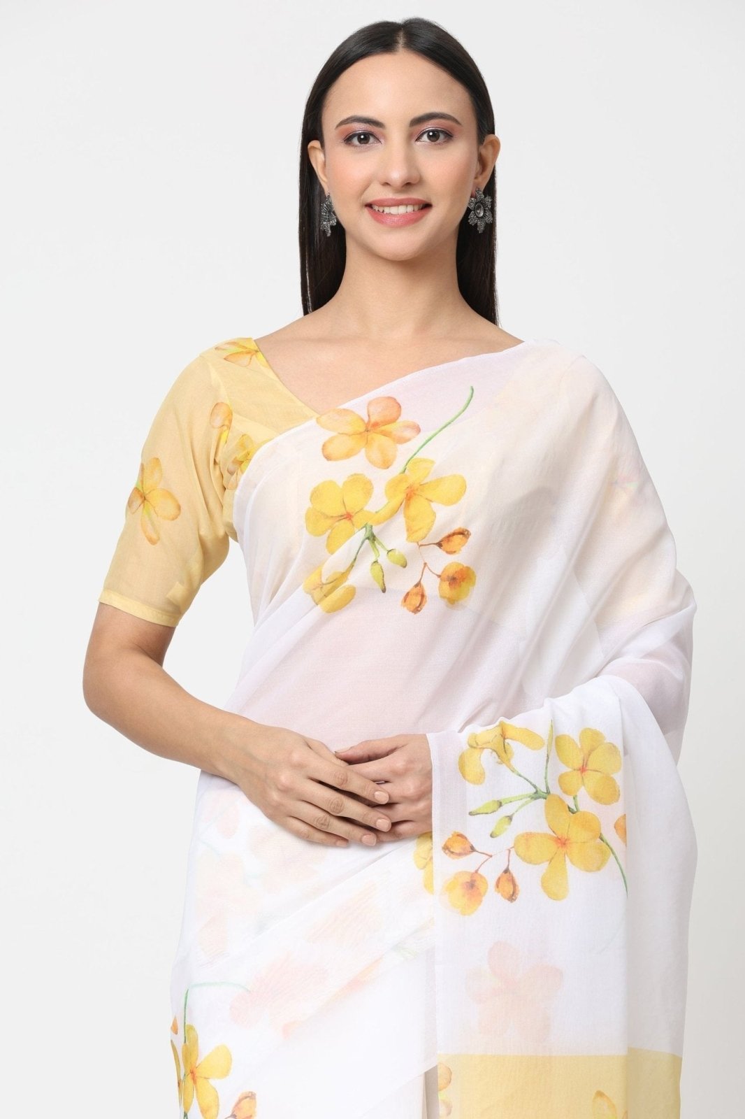 MUSTARD MUSIC | Organza | Indidha Saree
