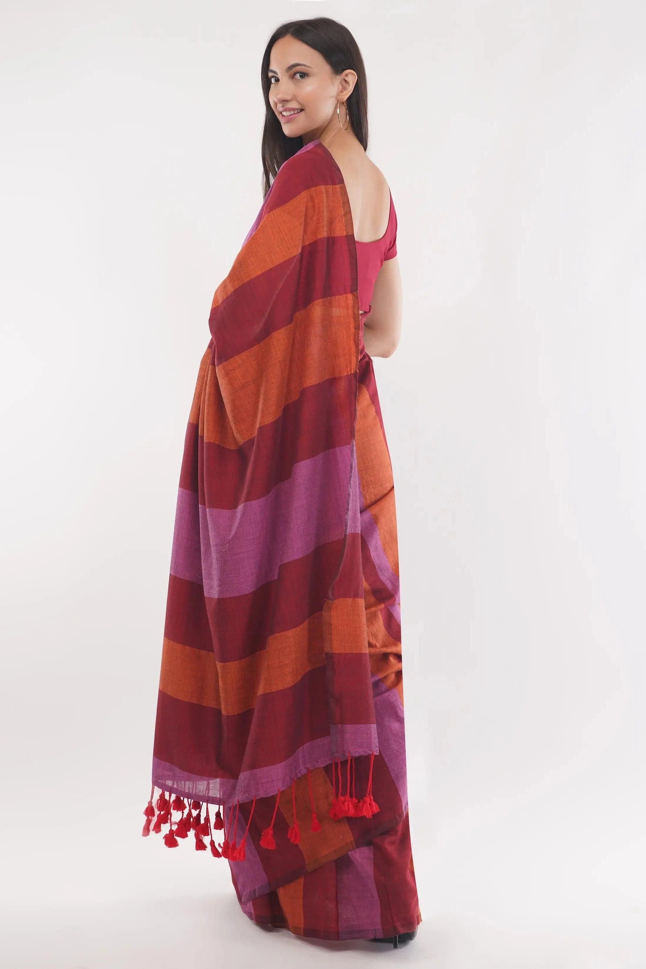 ODHNI | Cotton | Indidha Saree