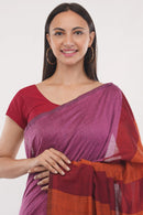 Sayantan Fulia Saree ODHNI | Khadi Cotton | Indidha Saree
