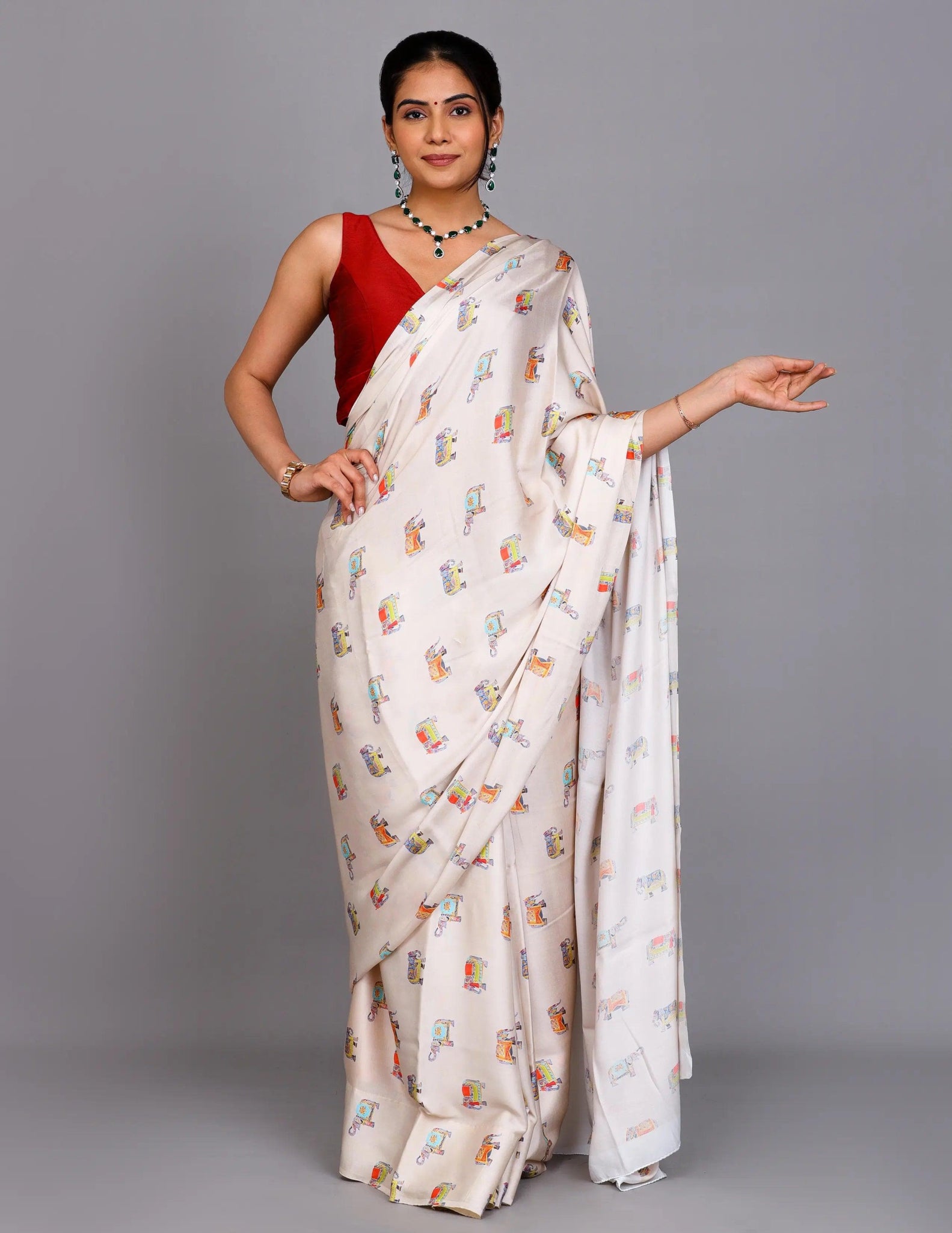 PAGCHAP | Georgette | Indidha Saree