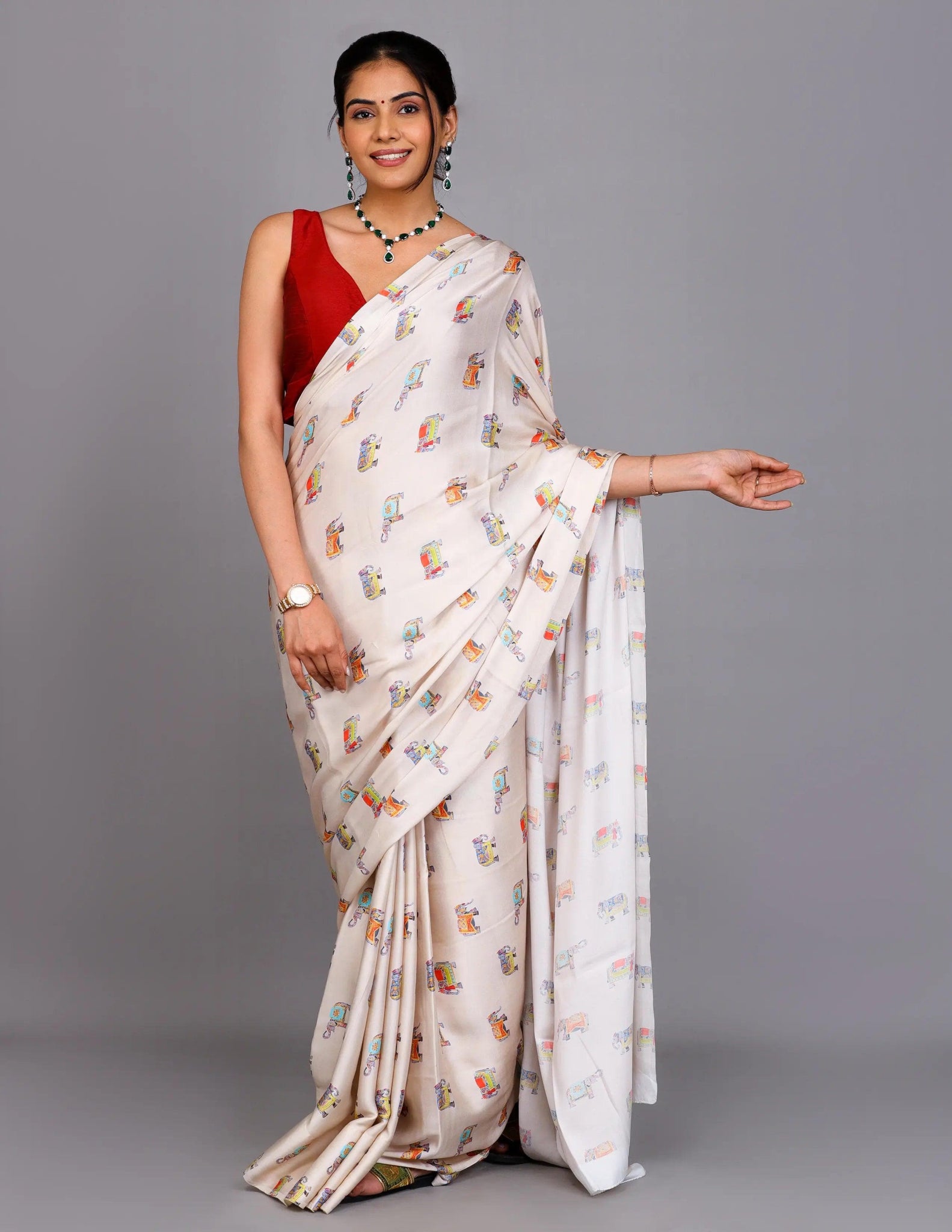 PAGCHAP | Georgette | Indidha Saree