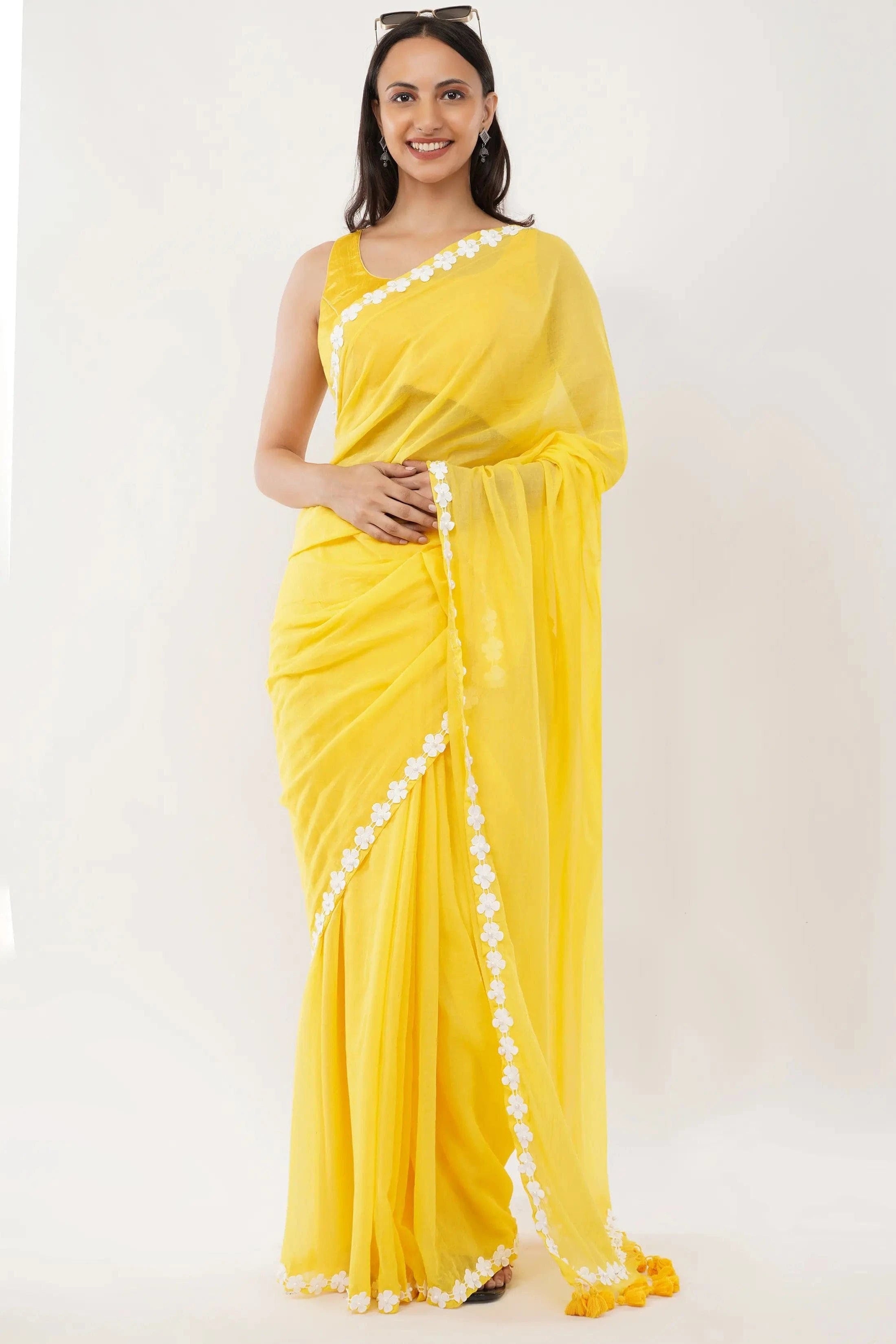 PEHLI KIRAN | Mul Cotton | Indidha Saree