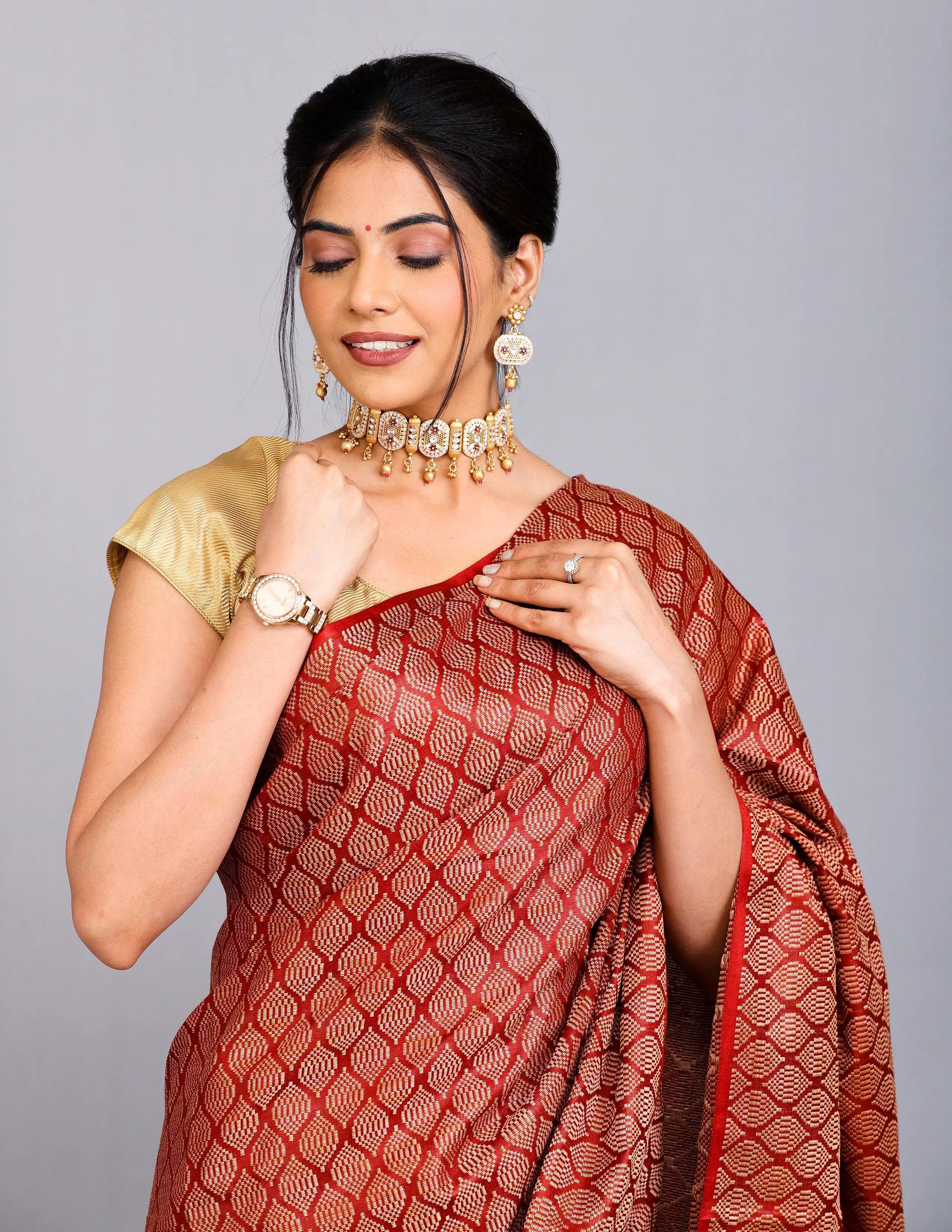 National Handloom, BGP Saree RAISA | Kota Silk | Indidha Saree