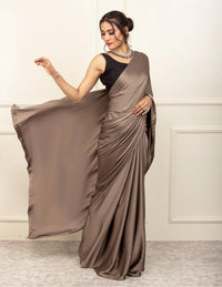 DBS Saree RASHK-E-KAMAR | Satin | Indidha Saree