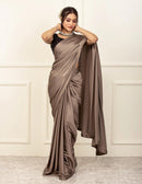 DBS Saree RASHK-E-KAMAR | Satin | Indidha Saree