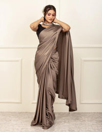 DBS Saree RASHK-E-KAMAR | Satin | Indidha Saree