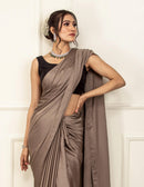 DBS Saree RASHK-E-KAMAR | Satin | Indidha Saree