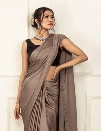 DBS Saree RASHK-E-KAMAR | Satin | Indidha Saree