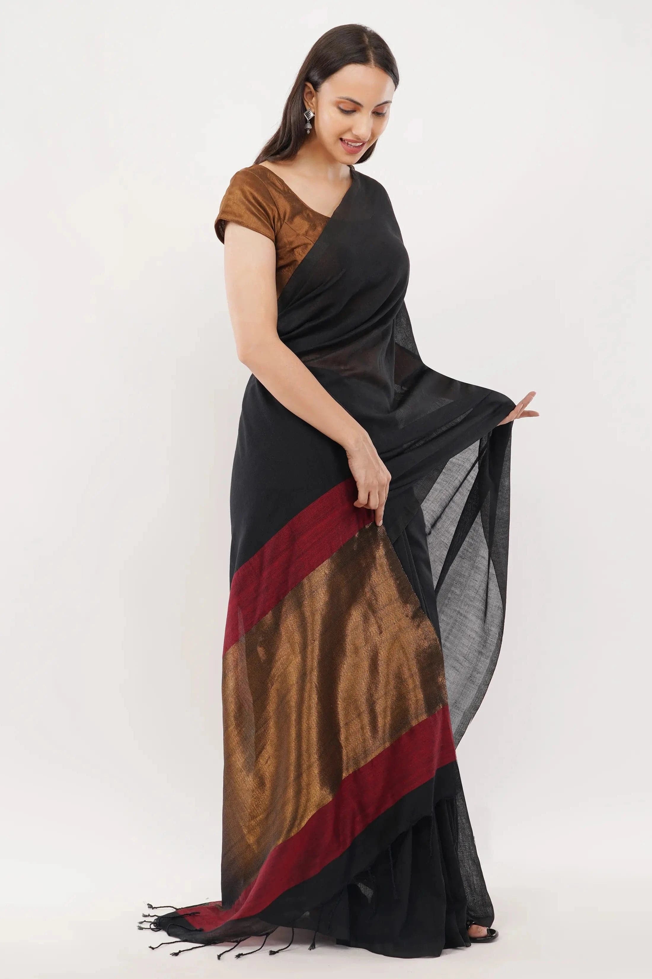 RAVISHING ROYALITY | Mul Cotton | Indidha Saree