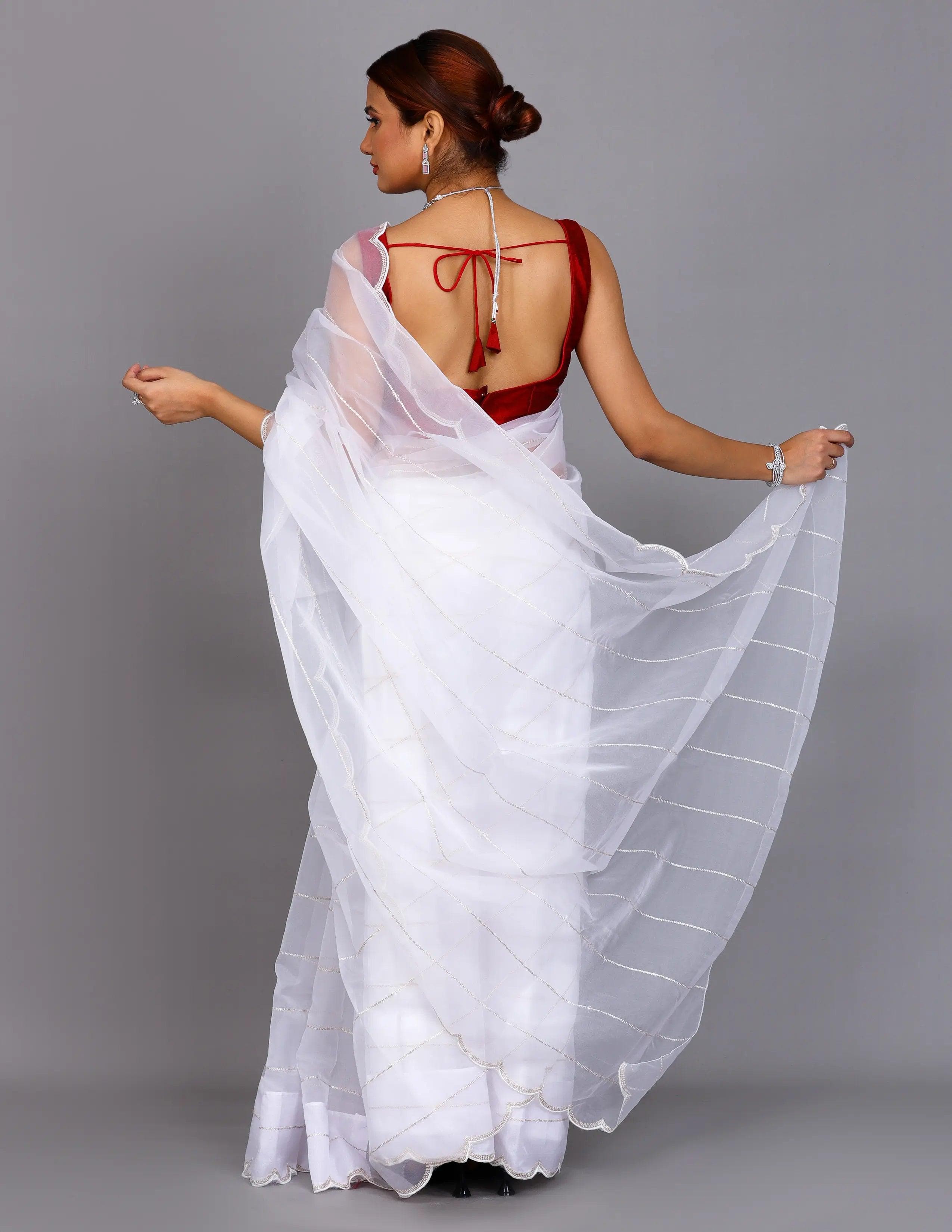 Ranchi Saree RAWHIDE | Organza | Indidha Saree