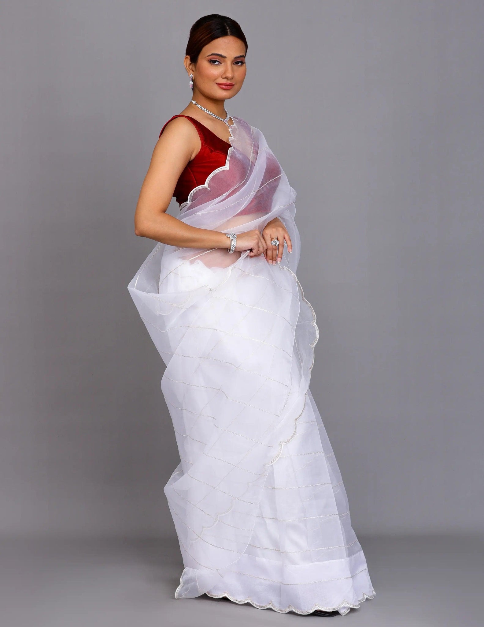 RAWHIDE | Organza | Indidha Saree