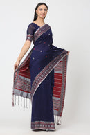 Suman SantiPur Saree REGAL REVERIE | Asam Mercerized Jamdani | Indidha Saree