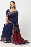 Suman SantiPur Saree REGAL REVERIE | Asam Mercerized Jamdani | Indidha Saree