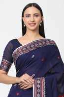 Suman SantiPur Saree REGAL REVERIE | Asam Mercerized Jamdani | Indidha Saree