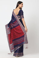REGAL REVERIE | Asam Mercerized Jamdani | Indidha Saree Saree