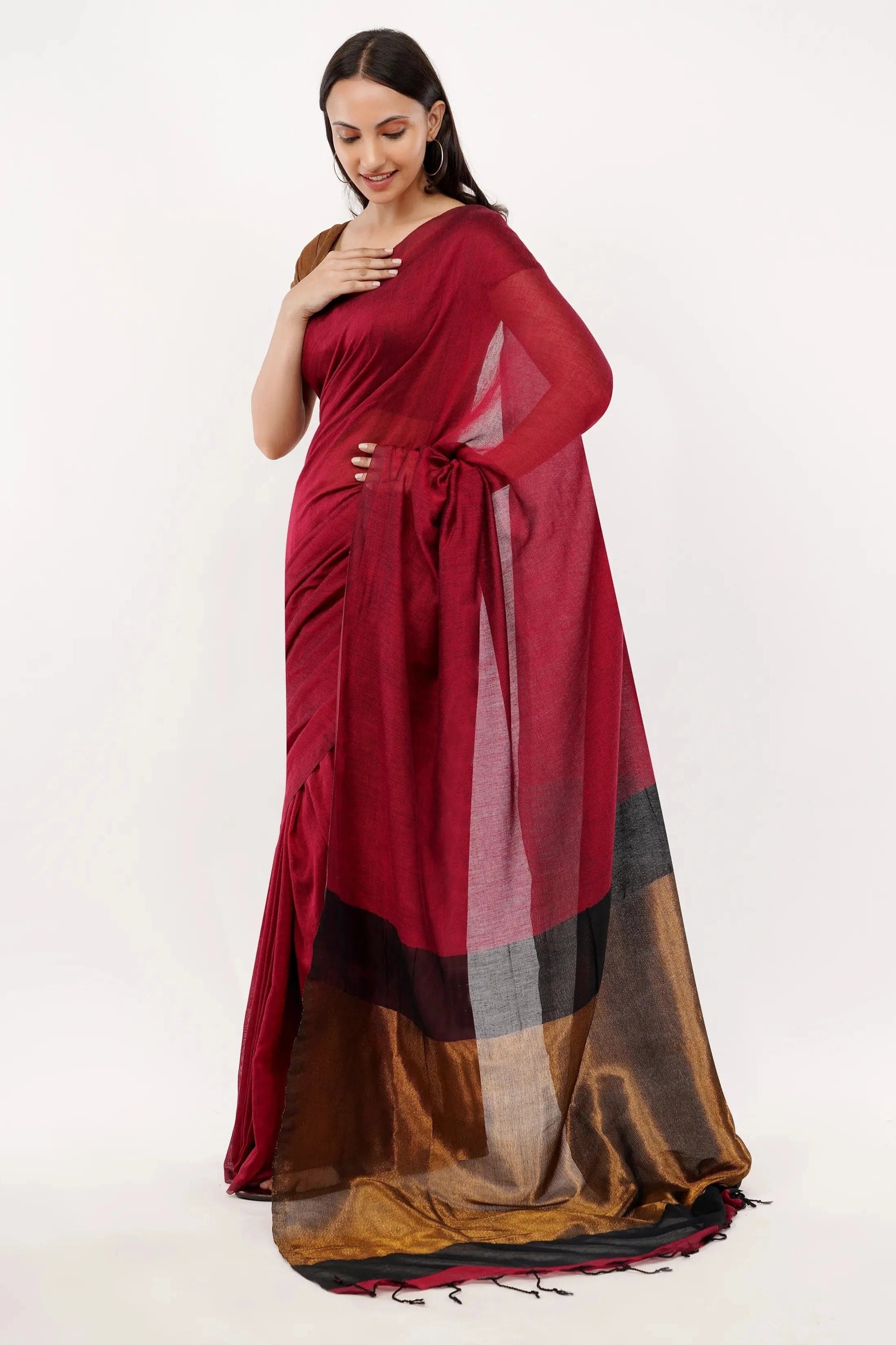 ROYAL ESSENCE | Mul Cotton | Indidha Saree