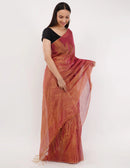 SANJH KI ROSHNI | Handloom Linen Tissue | Indidha Saree Saree