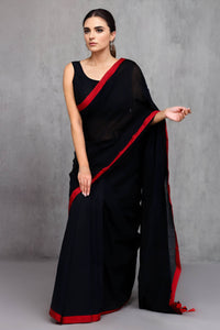 Sayantan Fulia Saree SAYAH | Mul Cotton | Indidha Saree