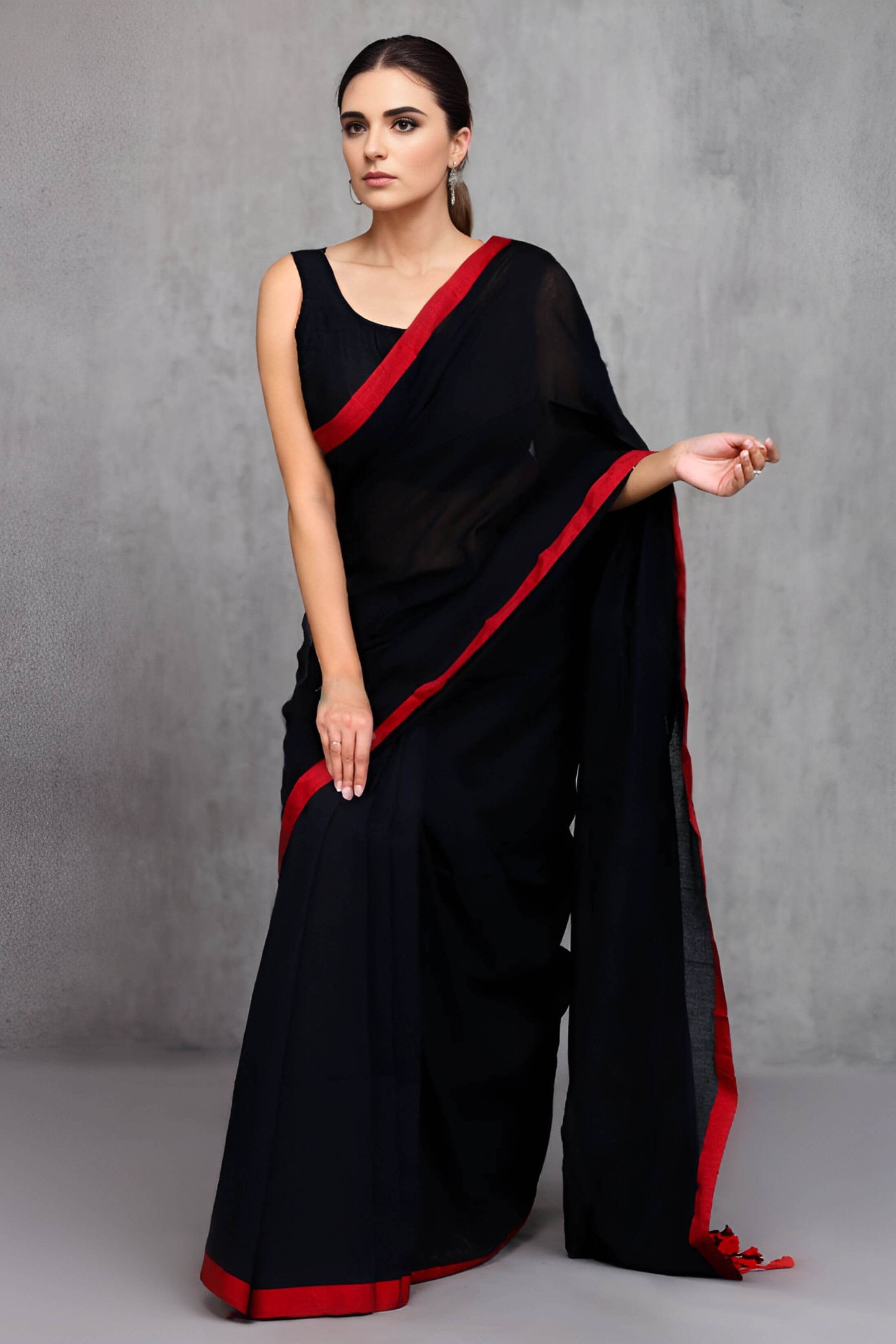 Sayantan Fulia Saree SAYAH | Mul Cotton | Indidha Saree